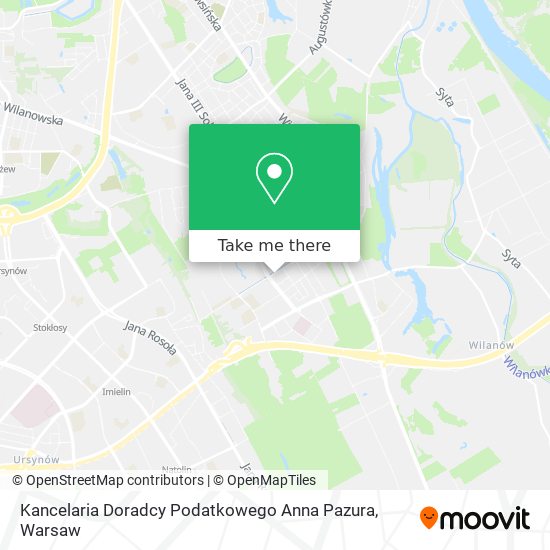 Kancelaria Doradcy Podatkowego Anna Pazura map