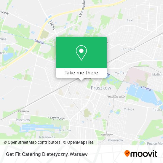 Get Fit Catering Dietetyczny map