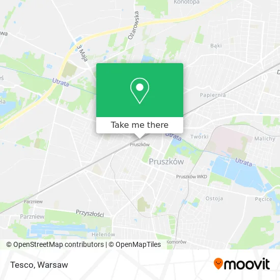Tesco map