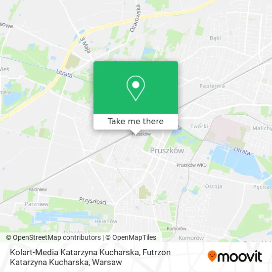 Карта Kolart-Media Katarzyna Kucharska, Futrzon Katarzyna Kucharska