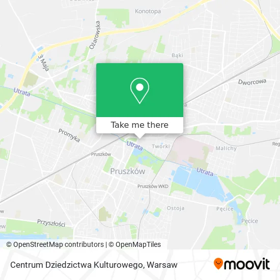 Карта Centrum Dziedzictwa Kulturowego