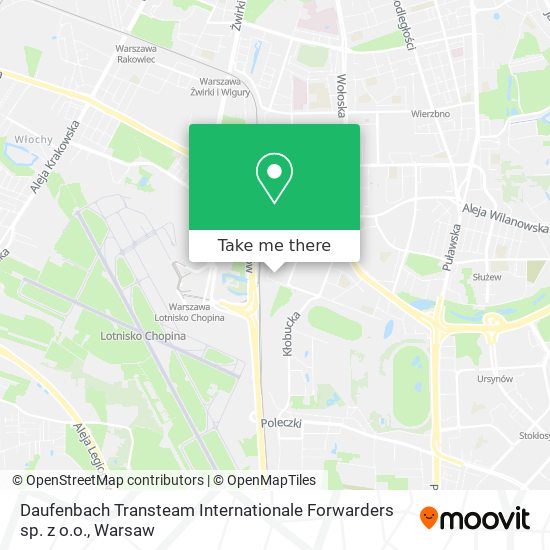 Daufenbach Transteam Internationale Forwarders sp. z o.o. map