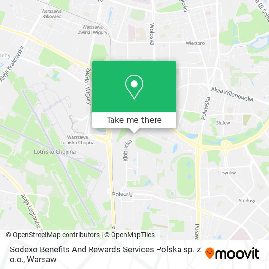 Карта Sodexo Benefits And Rewards Services Polska sp. z o.o.