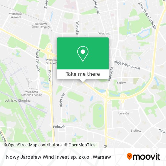 Nowy Jarosław Wind Invest sp. z o.o. map