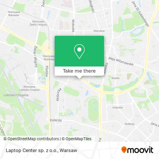 Карта Laptop Center sp. z o.o.