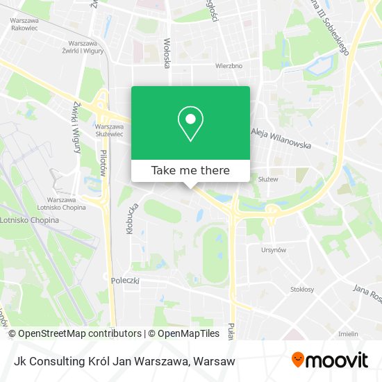 Jk Consulting Król Jan Warszawa map