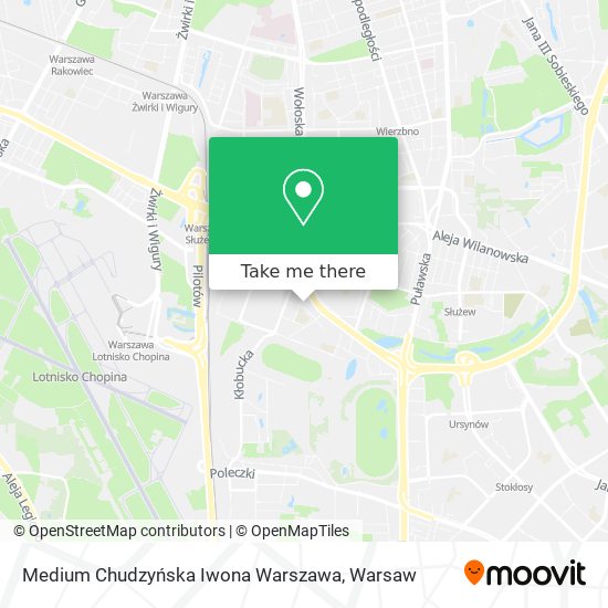 Карта Medium Chudzyńska Iwona Warszawa