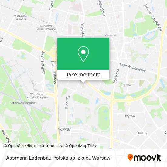 Карта Assmann Ladenbau Polska sp. z o.o.
