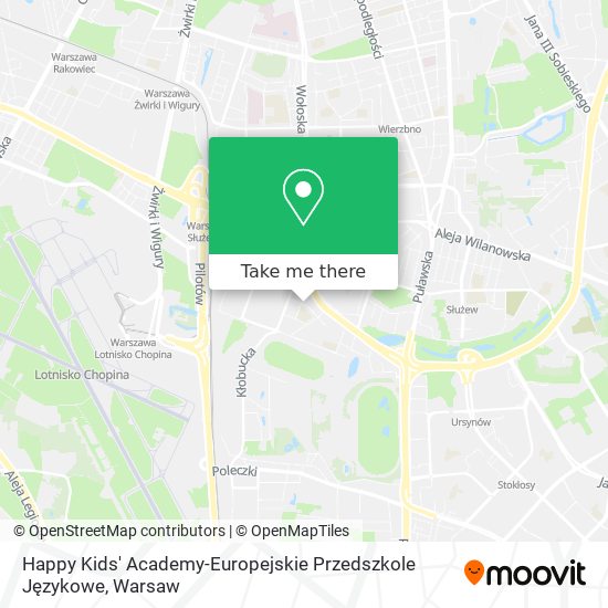 Happy Kids' Academy-Europejskie Przedszkole Językowe map