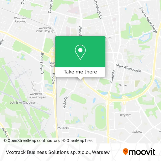 Карта Voxtrack Business Solutions sp. z o.o.