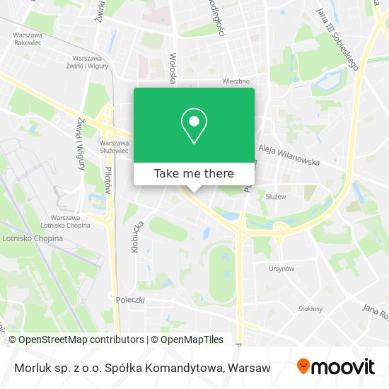 Morluk sp. z o.o. Spółka Komandytowa map