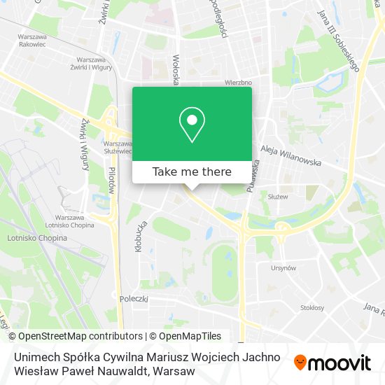 Unimech Spółka Cywilna Mariusz Wojciech Jachno Wiesław Paweł Nauwaldt map