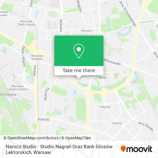 Narocz Studio - Studio Nagrań Oraz Bank Głosów Lektorskich map