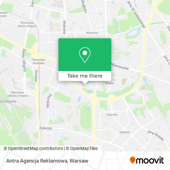 Antra Agencja Reklamowa map