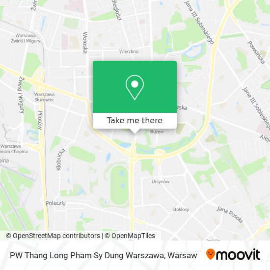 PW Thang Long Pham Sy Dung Warszawa map