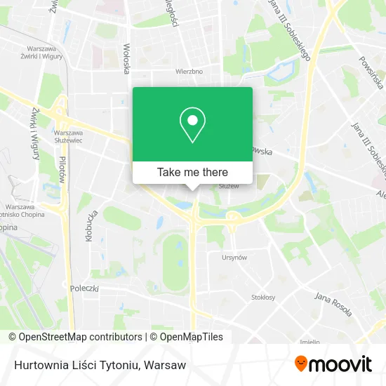 Карта Hurtownia Liści Tytoniu
