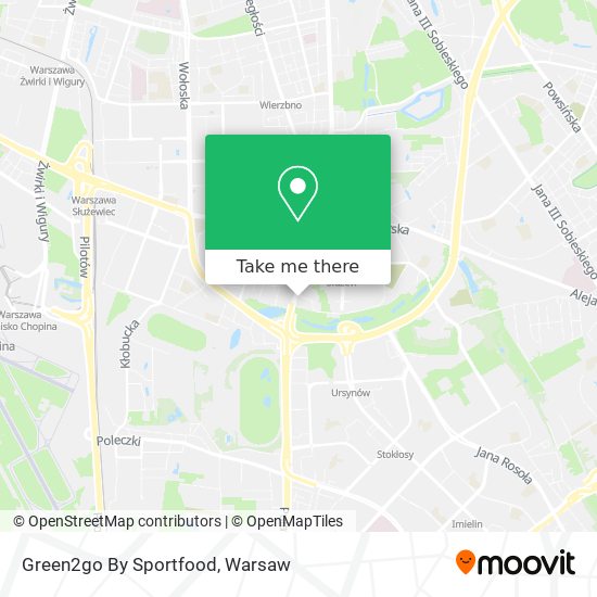 Green2go By Sportfood map