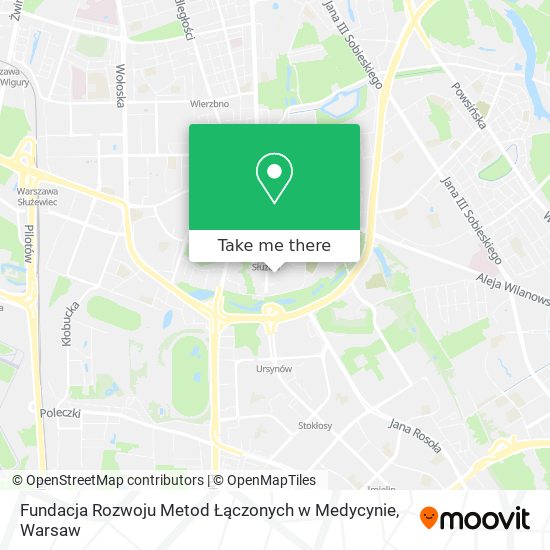 Fundacja Rozwoju Metod Łączonych w Medycynie map