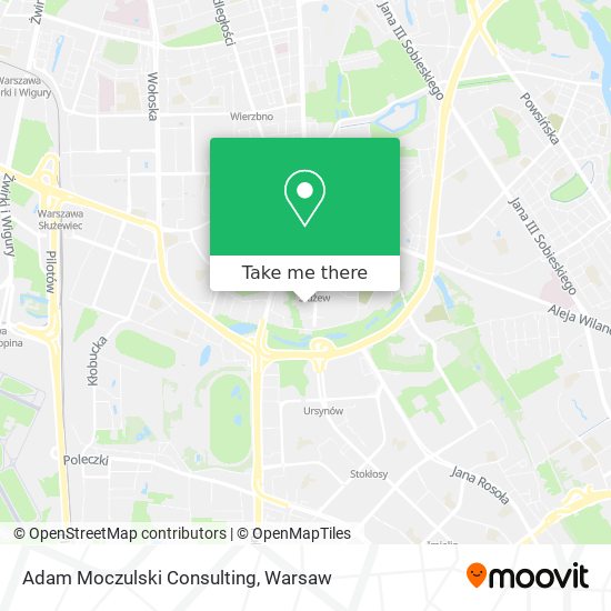 Adam Moczulski Consulting map