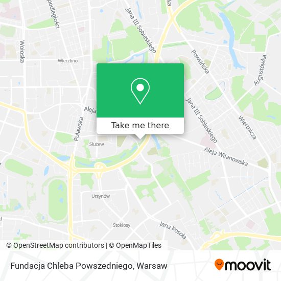 Fundacja Chleba Powszedniego map