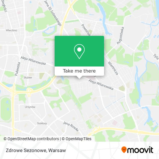 Zdrowe Sezonowe map