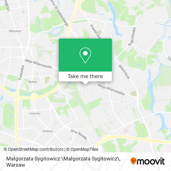 Карта Małgorzata Sygitowicz \Małgorzata Sygitowicz\