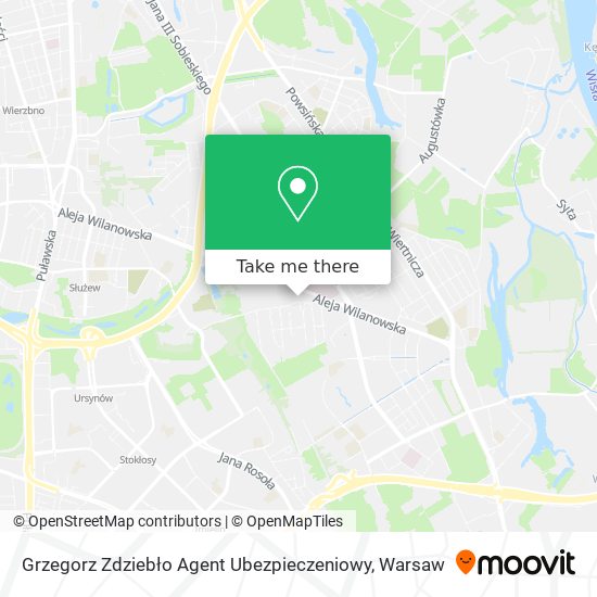 Grzegorz Zdziebło Agent Ubezpieczeniowy map