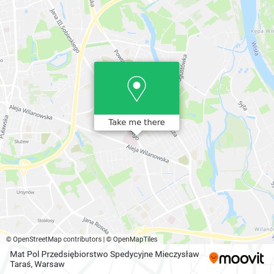 Mat Pol Przedsiębiorstwo Spedycyjne Mieczysław Taraś map