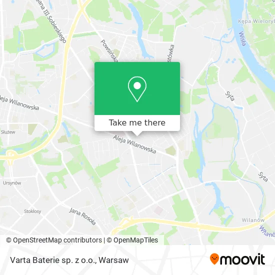 Карта Varta Baterie sp. z o.o.
