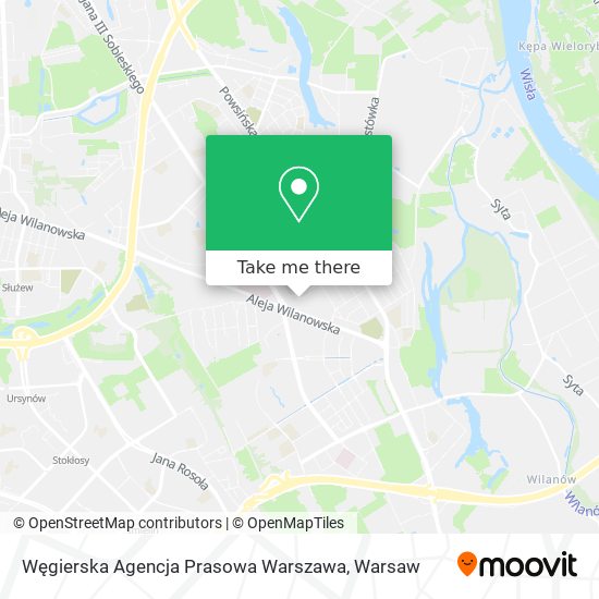 Карта Węgierska Agencja Prasowa Warszawa