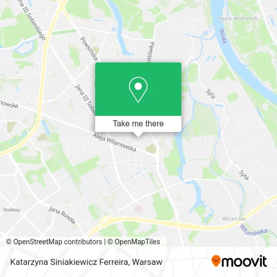 Katarzyna Siniakiewicz Ferreira map