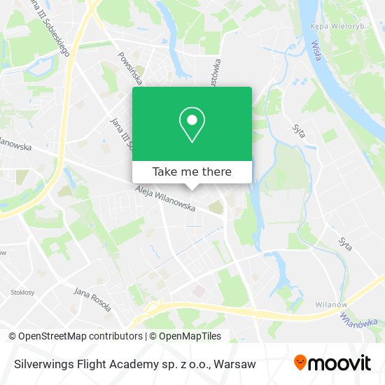 Silverwings Flight Academy sp. z o.o. map