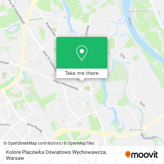 Kolore Placówka Oświatowo Wychowawcza map