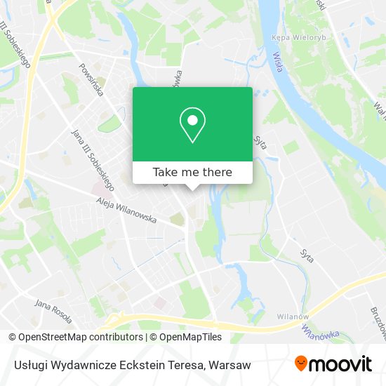 Usługi Wydawnicze Eckstein Teresa map