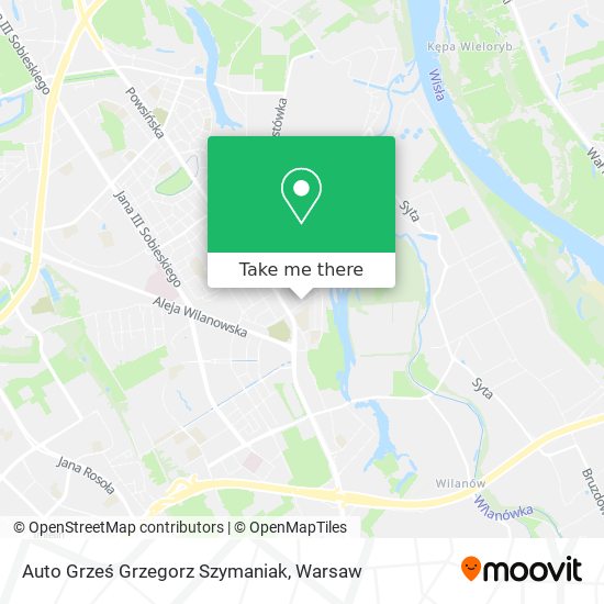 Auto Grześ Grzegorz Szymaniak map