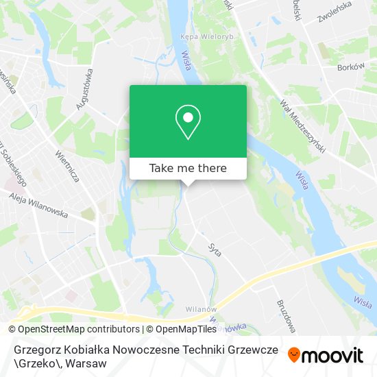 Grzegorz Kobiałka Nowoczesne Techniki Grzewcze \Grzeko\ map