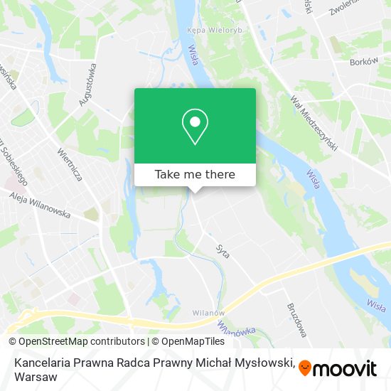 Kancelaria Prawna Radca Prawny Michał Mysłowski map