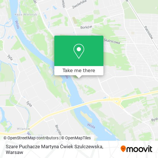 Szare Puchacze Martyna Ćwiek Szulczewska map