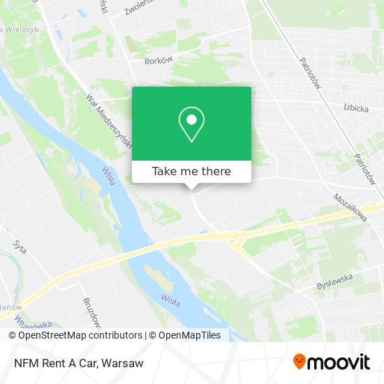 NFM Rent A Car map