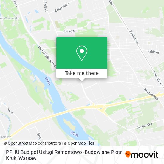 PPHU Budipol Usługi Remontowo -Budowlane Piotr Kruk map