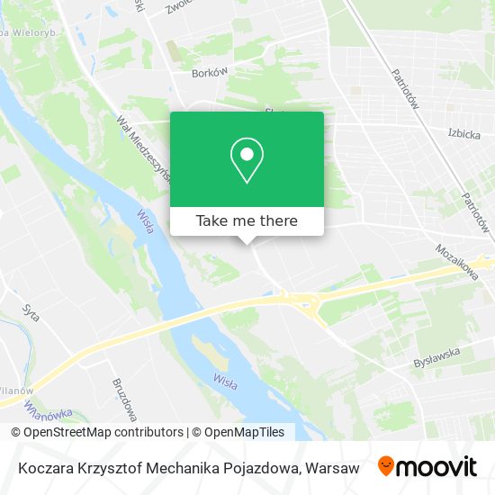 Карта Koczara Krzysztof Mechanika Pojazdowa