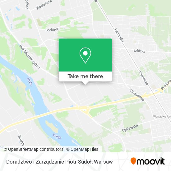 Doradztwo i Zarządzanie Piotr Sudoł map