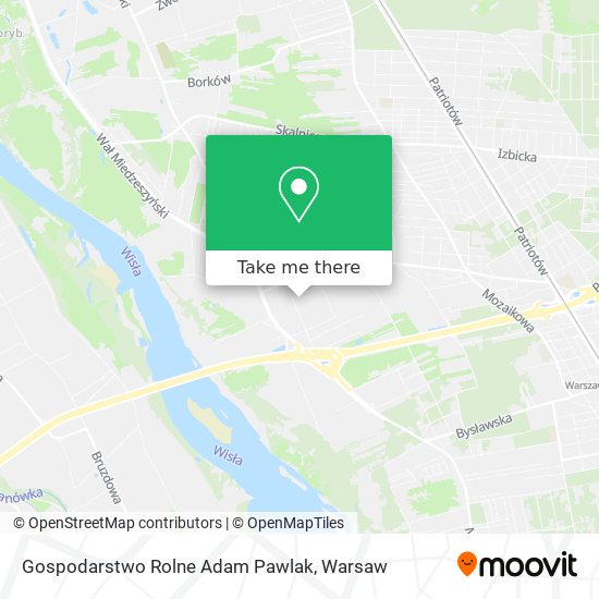 Gospodarstwo Rolne Adam Pawlak map