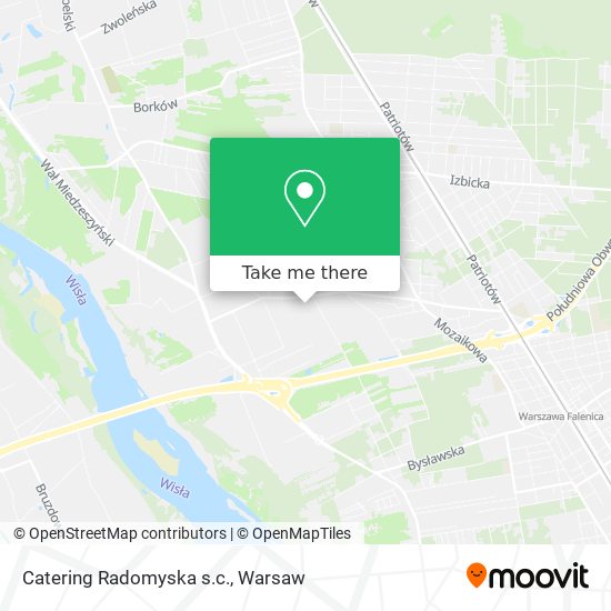 Catering Radomyska s.c. map