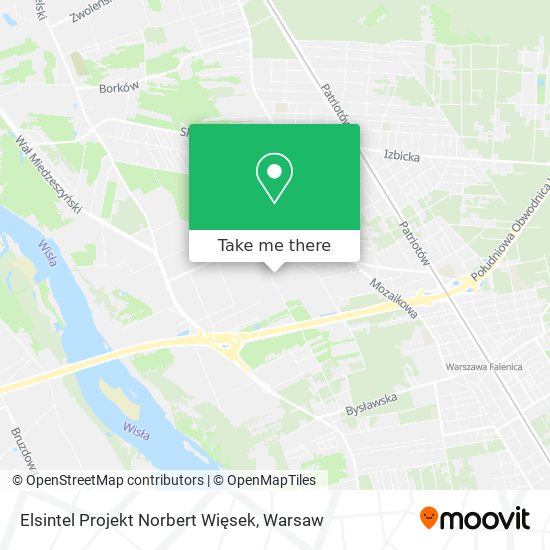 Elsintel Projekt Norbert Więsek map