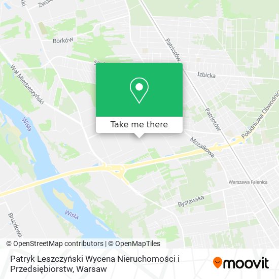 Patryk Leszczyński Wycena Nieruchomości i Przedsiębiorstw map