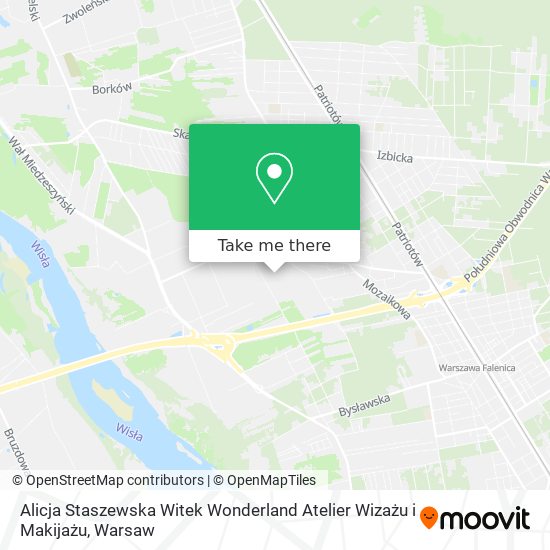 Alicja Staszewska Witek Wonderland Atelier Wizażu i Makijażu map