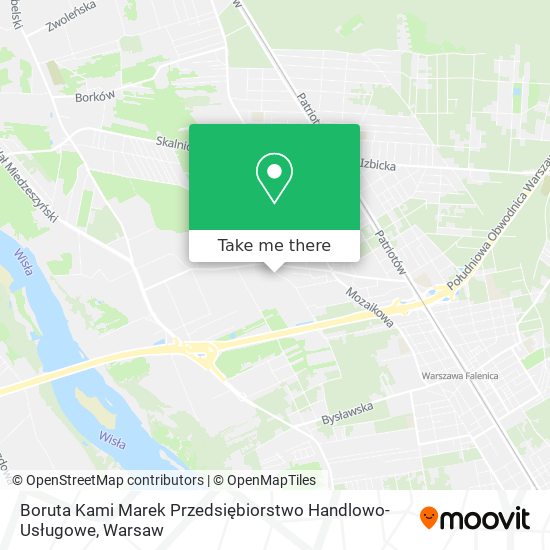 Boruta Kami Marek Przedsiębiorstwo Handlowo-Usługowe map