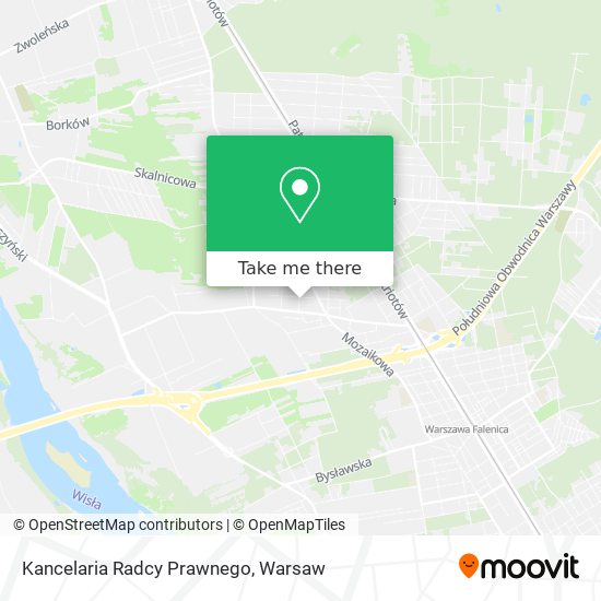 Kancelaria Radcy Prawnego map