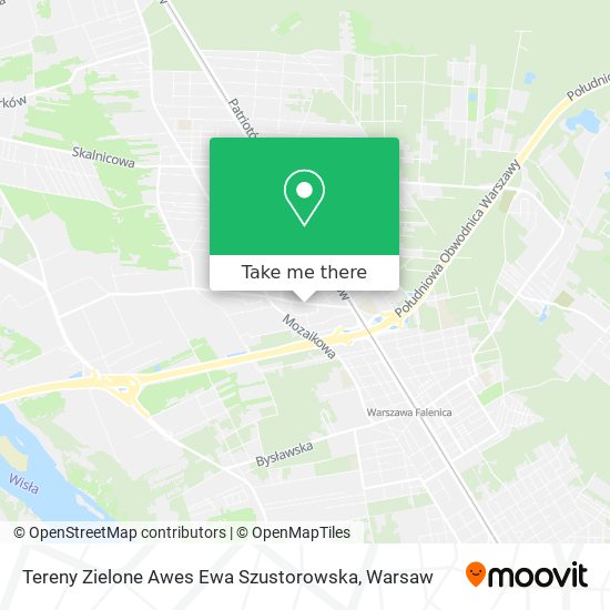 Tereny Zielone Awes Ewa Szustorowska map